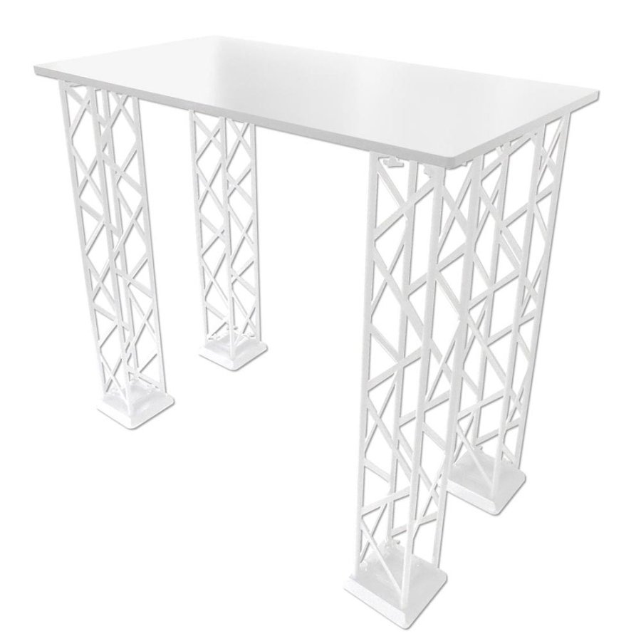 Crown Truss  Counter top Platte, 95 x 65 cm - Wei&szlig;