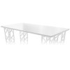 Crown Truss Counter top Platte, 125 x 65 cm - Wei&szlig; #1