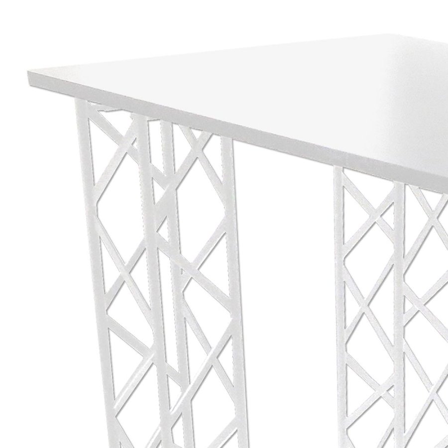 Crown Truss Counter top Platte, 125 x 65 cm - Wei&szlig;