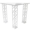 Crown Truss  Counter top Platte, 95 x 95 cm Dreieck - Wei&szlig; #2