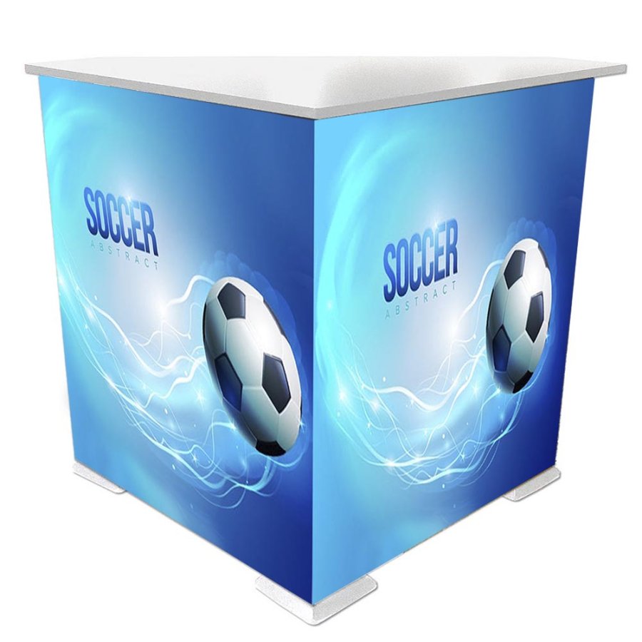 Crown Truss Counter - Dreieck - Wei&szlig;