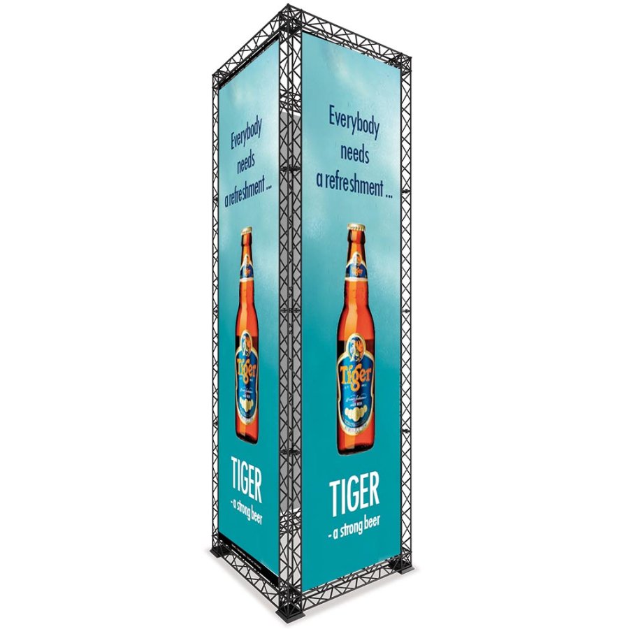 Crown Truss 15 Messeturm - schwarz