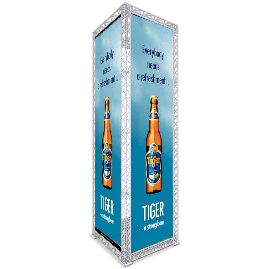 Crown Truss 15 Messeturm - schwarz