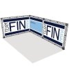 CROWN TRUSS 15 L-shape wall 3 x 3 m, 400 x 600 cm #2