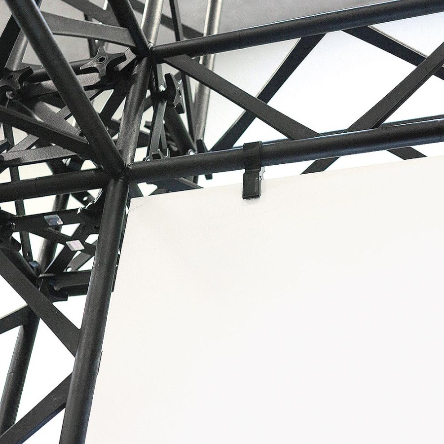 CROWN TRUSS 15 L-shape wall 3 x 3 m, 400 x 600 cm