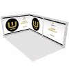 CROWN TRUSS 15 L-shape wall 3 x 3 m, 400 x 600 cm #1