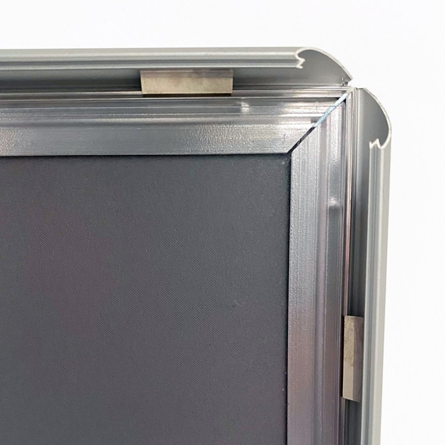Klapprahmen mit 20mm Aluminiumprofil, silber - A1