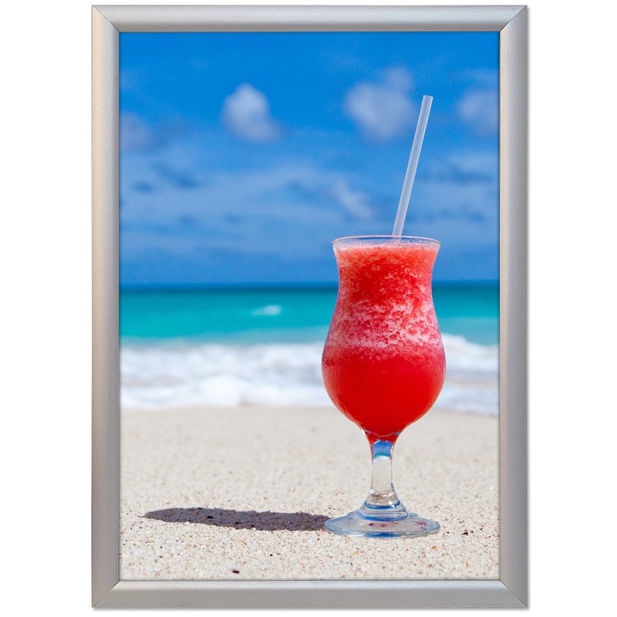 Klapprahmen mit 20mm Aluminiumprofil, silber - A5