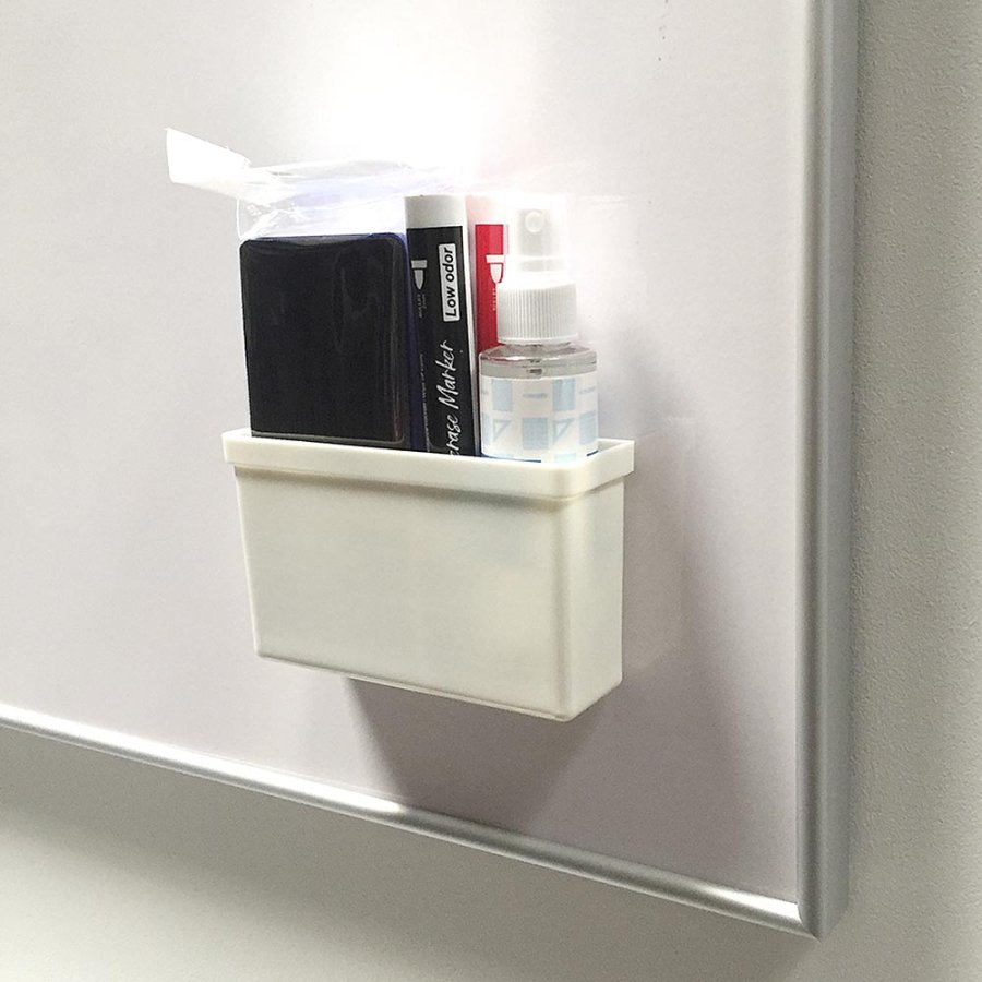 Whiteboard-Starterset (enth&auml;lt Halter, rot/schwarzen Whiteboardmarker, Reinigungsschwamm und Spray)