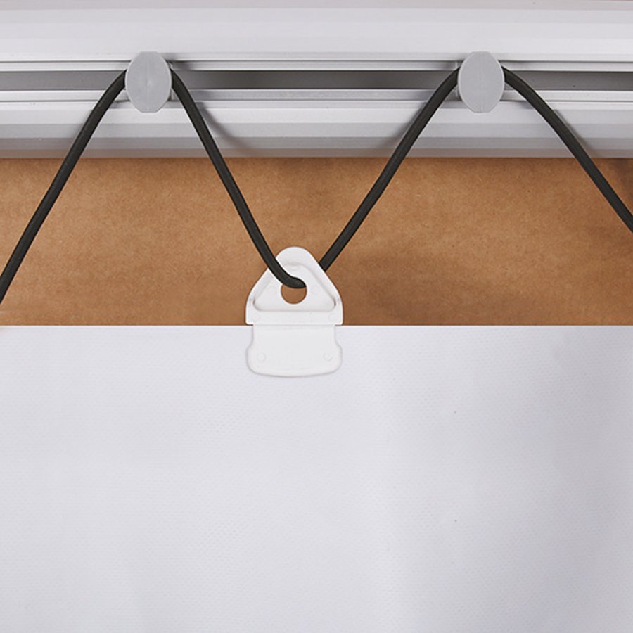 Kunststoffclip f&uuml;r Omni Banner, 40 Stk.