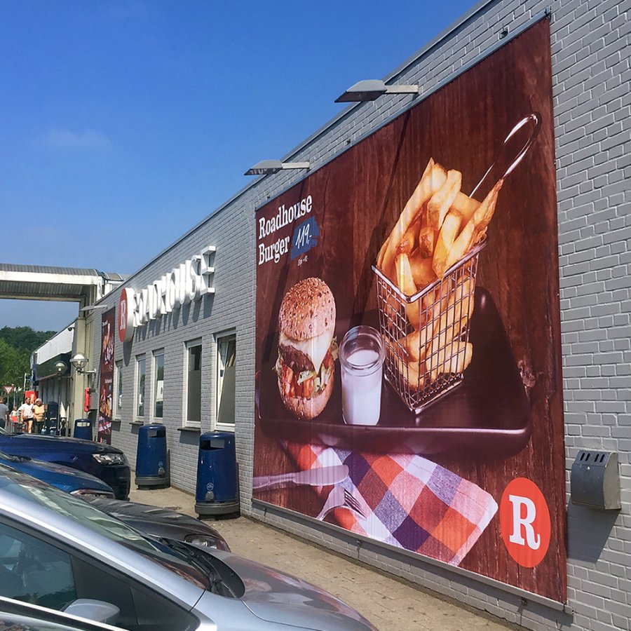 Outdoor-Bannerprofil - 500 cm