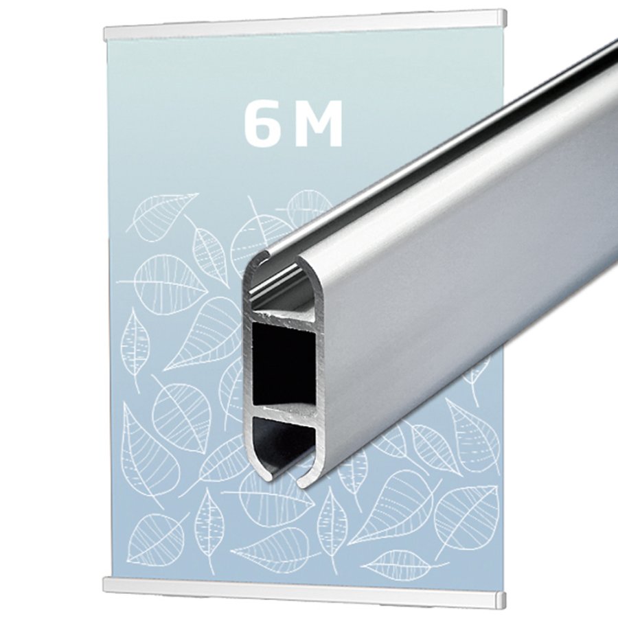 Outdoor-Bannerprofil - 600 cm