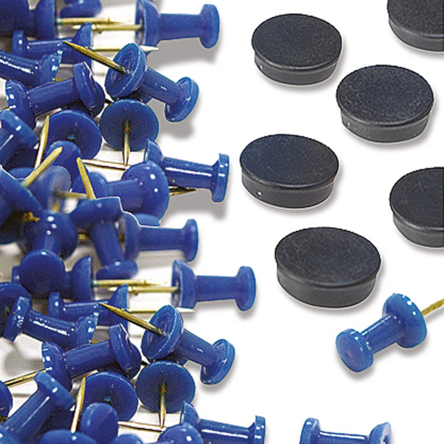 Pinnwand, R&uuml;ckwand aus Kork und Stahl, Silber, 9 mm Aluminiumrahmen, 6 x A4