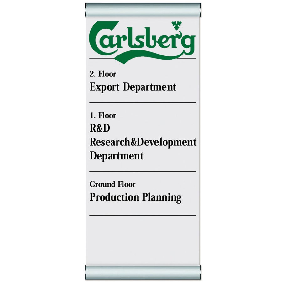 T&uuml;rschild 15mm - 10,5 x 29,7 cm