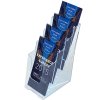 Tisch- und Wandprospekthalter aus Acryl, 4 x M65 #1