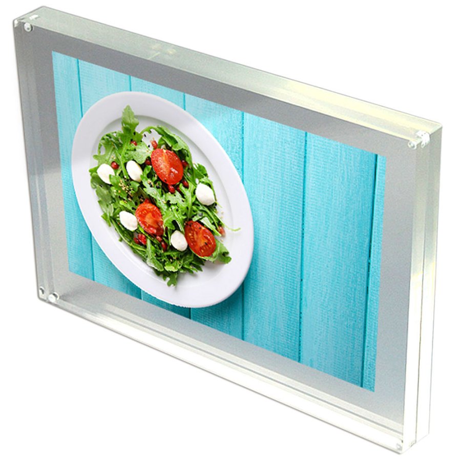 Block-Men&uuml;kartenhalter - A7 - 7,4 x 10,5 cm