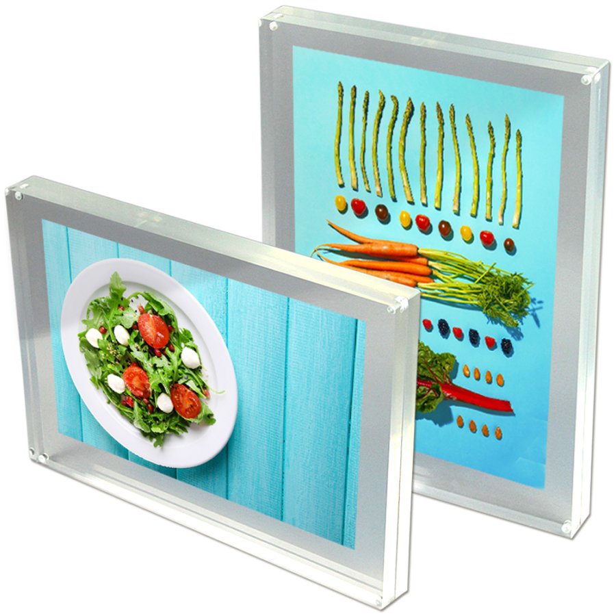 Block-Men&uuml;kartenhalter - A7 - 7,4 x 10,5 cm