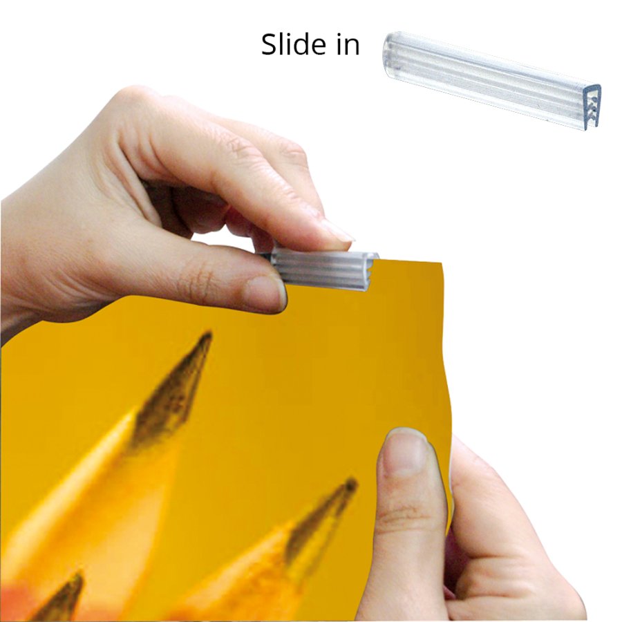 Posterleiste Doppelseitig, Satz, 21 cm - A1 - 60 cm