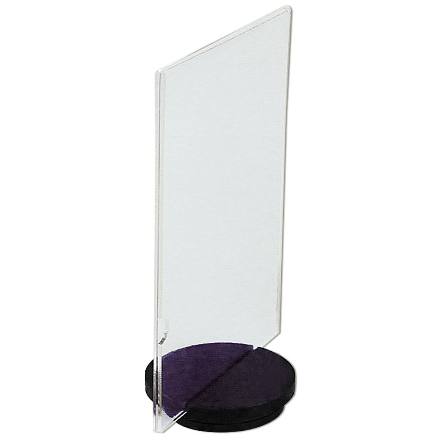 Turn Men&uuml;kartenhalter vertikal - M65 Flyer - 9,9 x 21 cm - schwarz