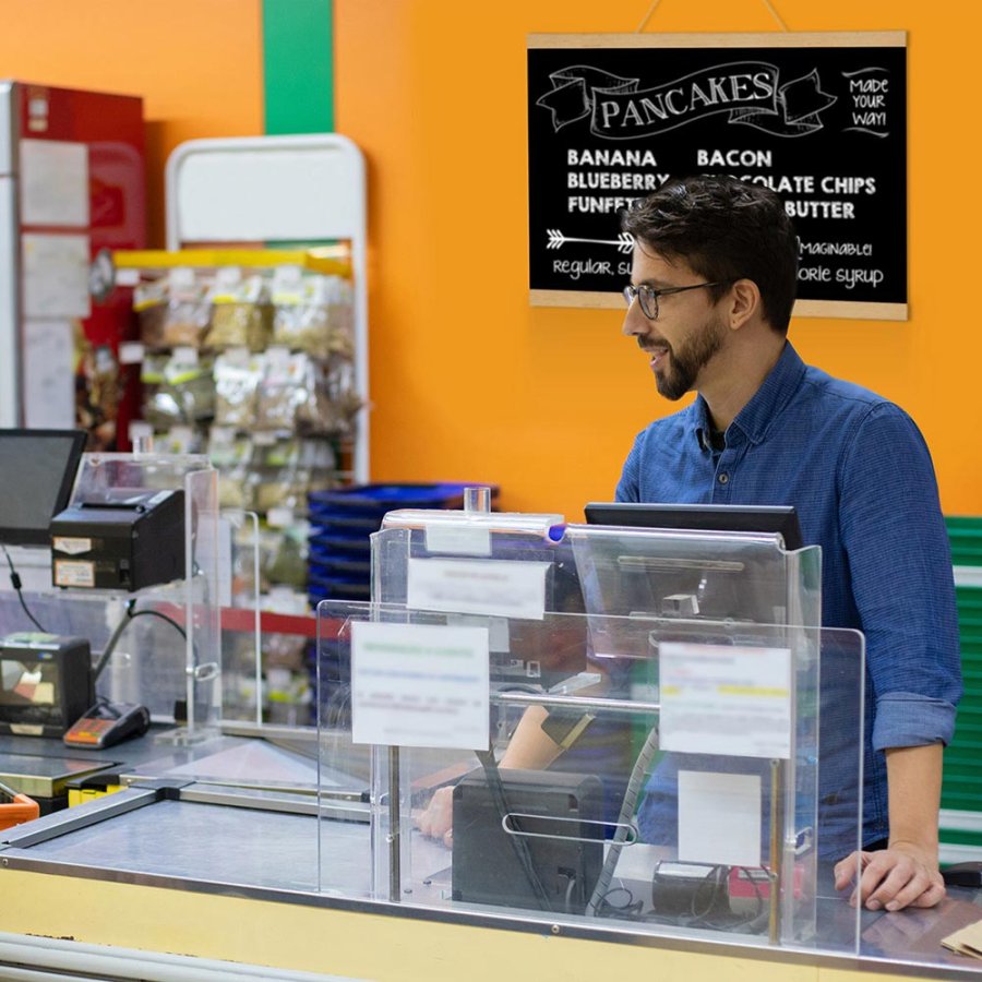 Wood Posterleiste H&auml;nger aus Holz, Magnetisch - 40 cm Satz