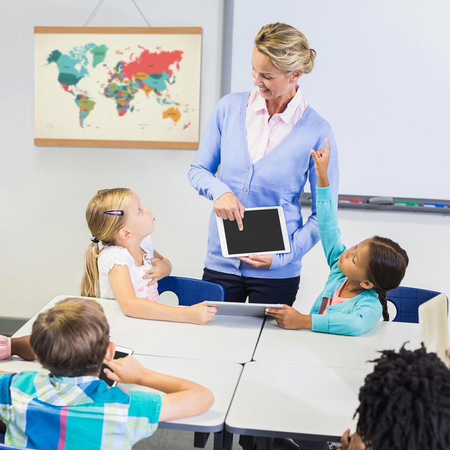 Wood Posterleiste H&auml;nger aus Holz, Magnetisch - 50 cm Satz