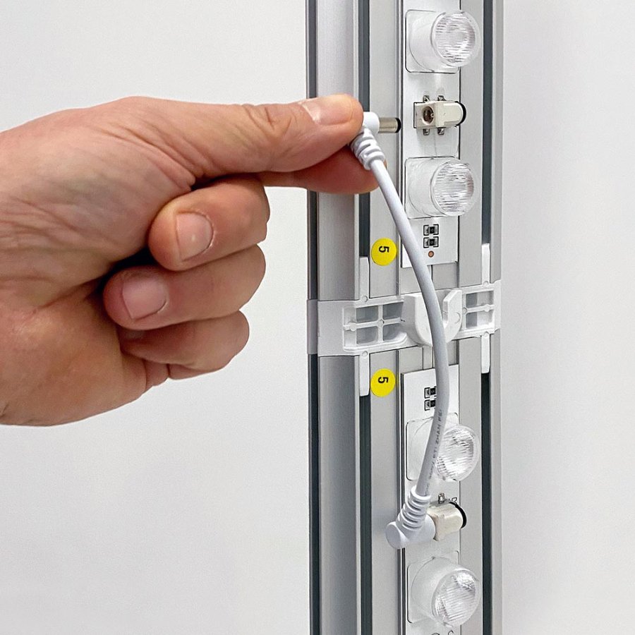 LED-TEX Leuchtkastenst&auml;nder doppelseitig, 85x200cm