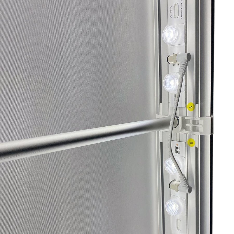 LED-TEX Leuchtkastenst&auml;nder doppelseitig, 85x200cm