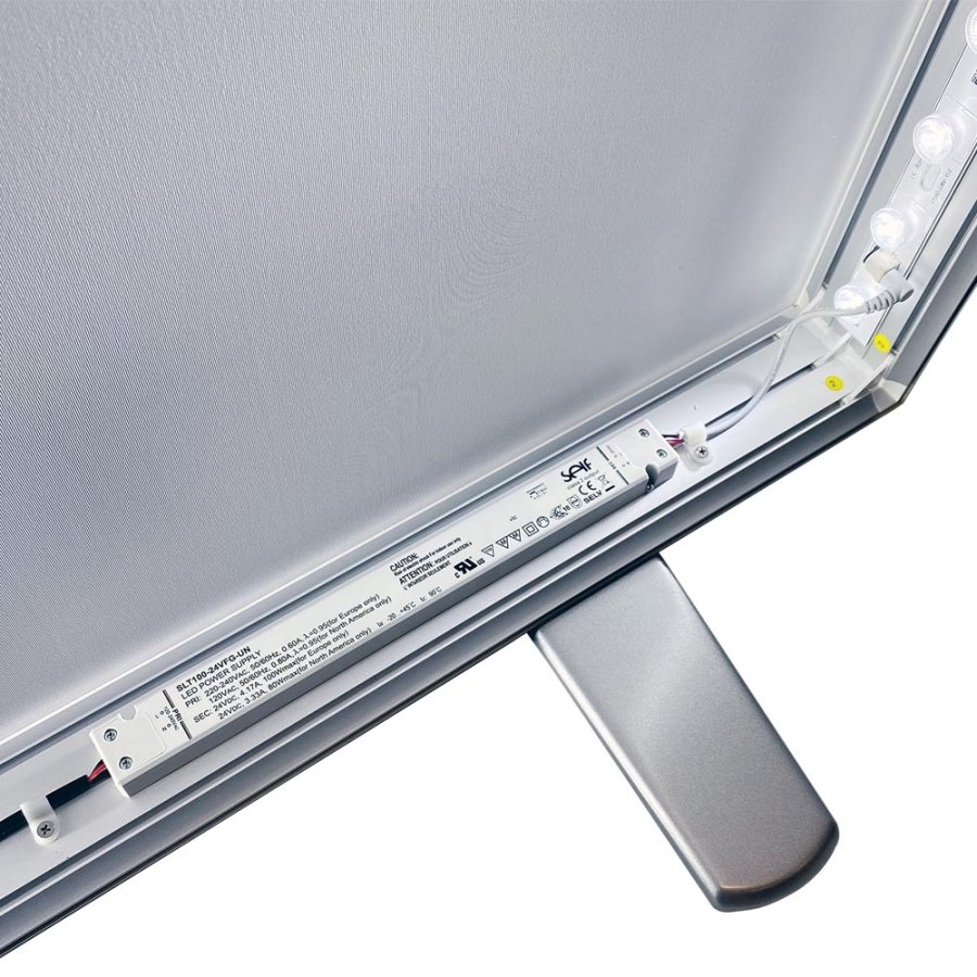 LED-TEX Leuchtkastenst&auml;nder doppelseitig, 85x200cm