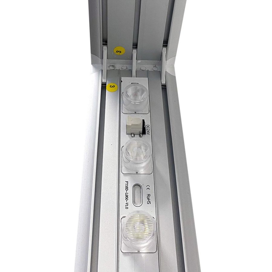 LED-TEX Leuchtkastenst&auml;nder doppelseitig, 100x250cm