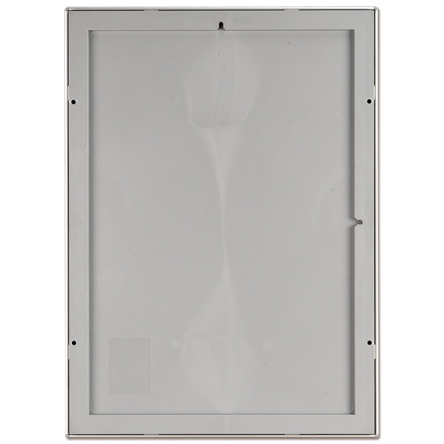Opti Klapprahmen mit 14mm Aluminiumprofil, Silber - A5