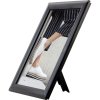 Foto-Klapprahmen mit 25mm Aluminiumprofil, schwarz - A4 #1