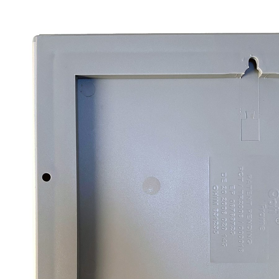 Opti Klapprahmen mit 25mm Aluminiumprofil, silber - 50 x 70 cm