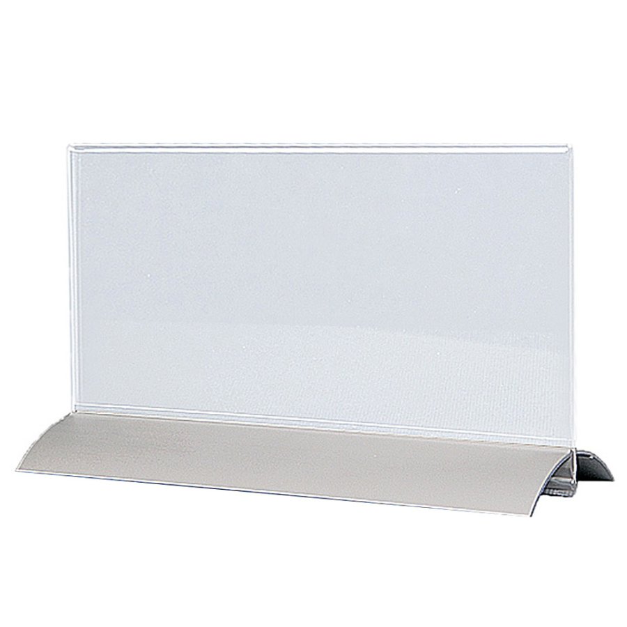 Swing Wing Men&uuml;kartenhalter horizontal - M65 Flyer - 9,9 x 21 cm