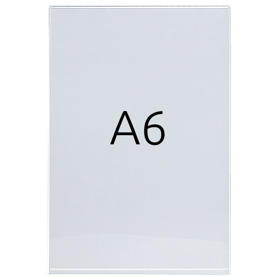 Swing Wing Acrylhalter, vertikal, A6