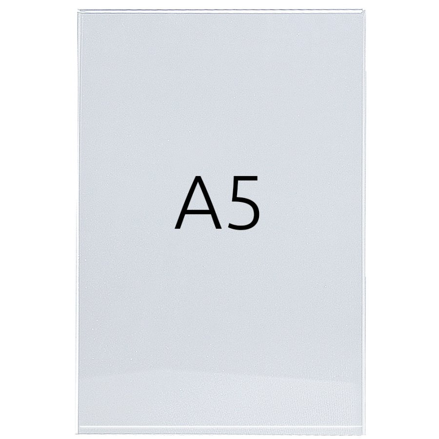 Swing Wing Acrylhalter, vertikal, A5