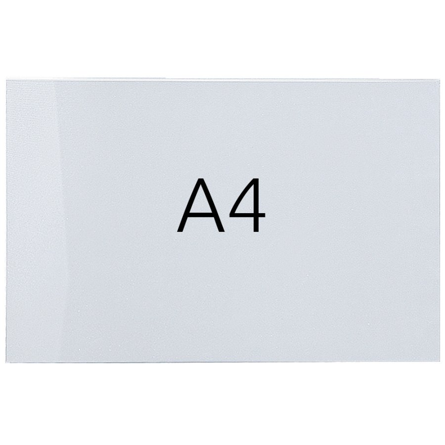 Swing Wing Acrylhalter, horizontal, A4