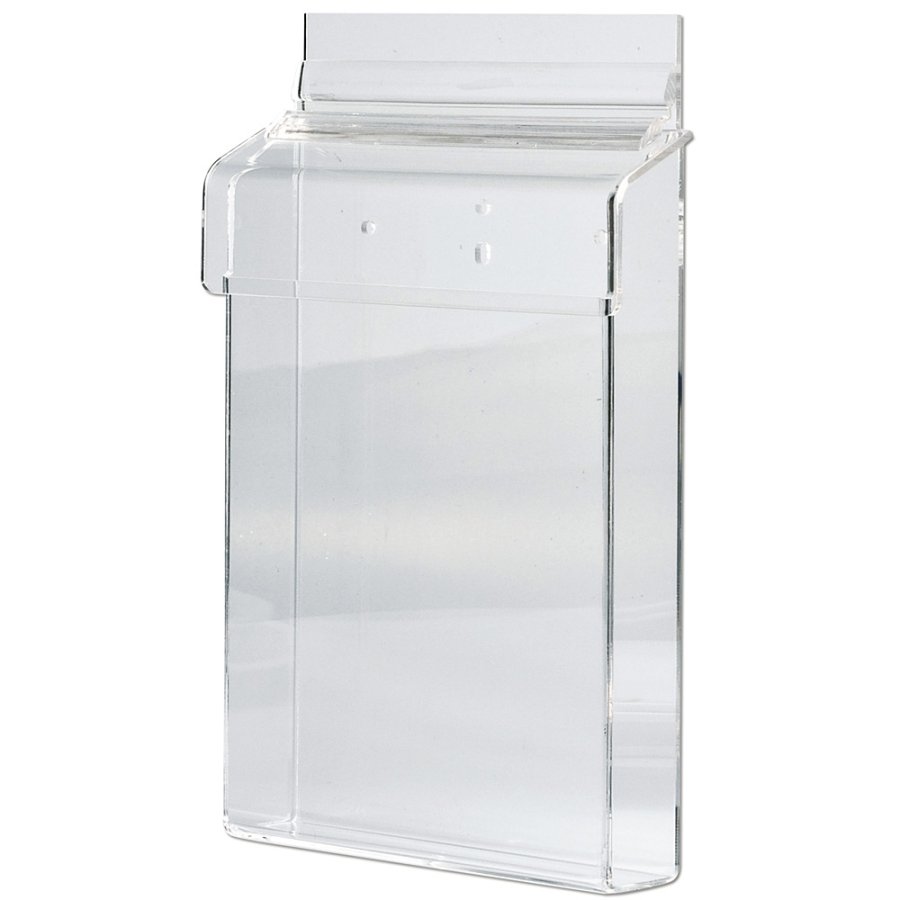 Outdoor-Prospekthalter box aus Acryl, vertikal, A6