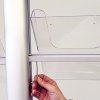 Bannerdisplay, MultiStand, einseitig, 4 A4-Regale, Banner, 50 cm #9