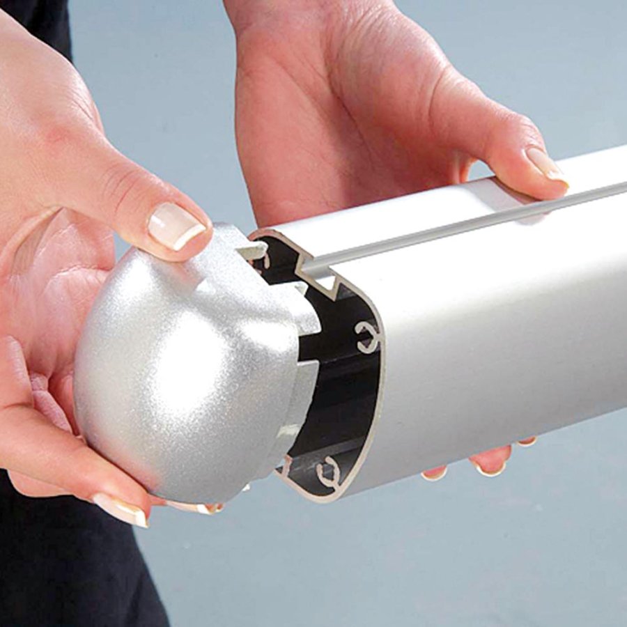 Multi Stand Prospekthalter 19 - einseitig, 1 St&uuml;ck 70 cm Banner + 4 x A4-Regale