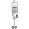 Infost&auml;nder, MultiStand, einseitig, Stahlregal, Klapprahmen, 60 x 85 cm #2