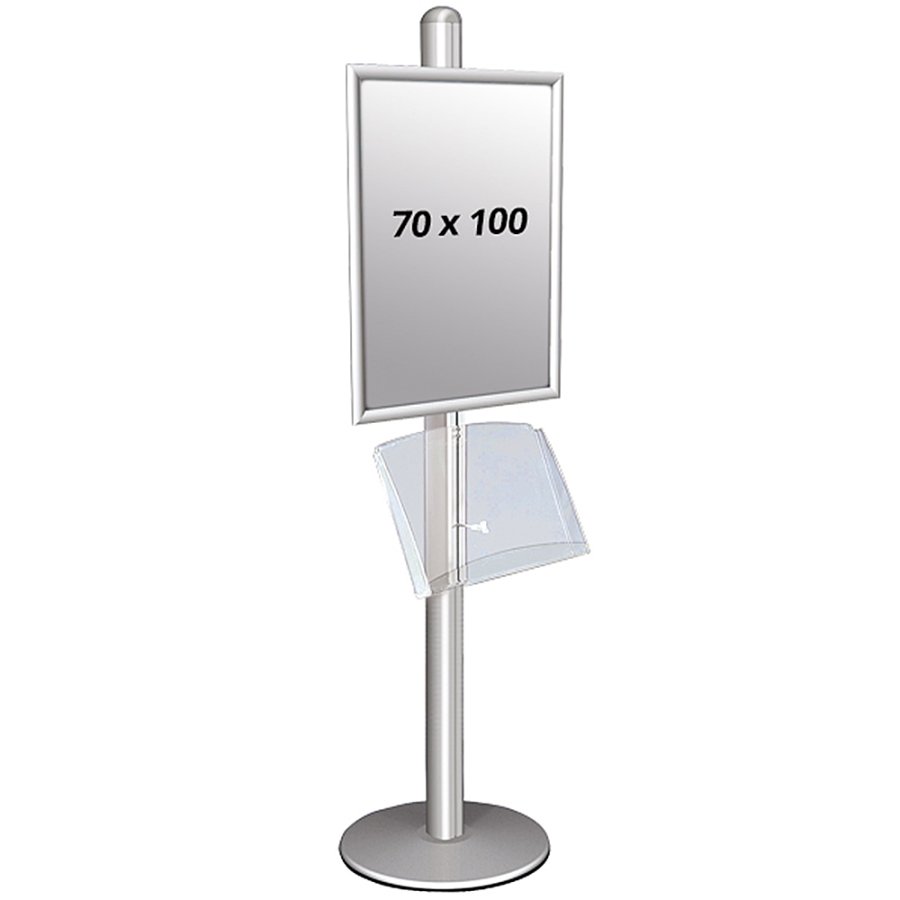 Infost&auml;nder, MultiStand, einseitig, Acrylregal, Klapprahmen, B1 - 70 x 100 cm