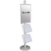 Infost&auml;nder, MultiStand, einseitig, 2 Acrylregale, 1 x Klapprahmen, B1 - 70 x 100 cm #2