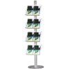 Infost&auml;nder mit Prospekthalter MultiStand, einseitig, 4 x 25 mm Rahmen, 4 Acrylregale #1