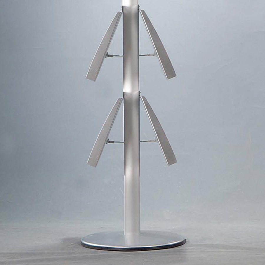 Multi Stand Infost&auml;nder Doppelseitig - 8xA3 - 29,7x42 cm gro&szlig;e Stahlregale