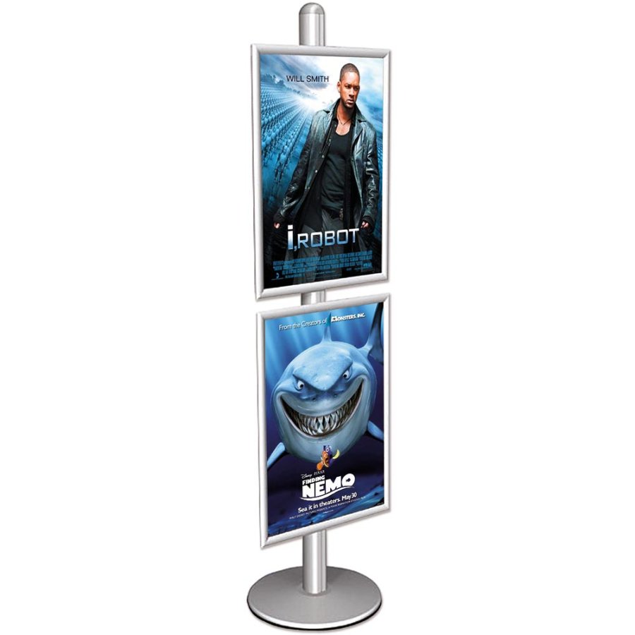 Infost&auml;nder, MultiStand, einseitiger 2 x Klapprahmen, 60 x 85 cm