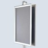 Infost&auml;nder, MultiStand, doppeltseitig, 4 x Klapprahmen, B2 - 50 x 70 cm #2