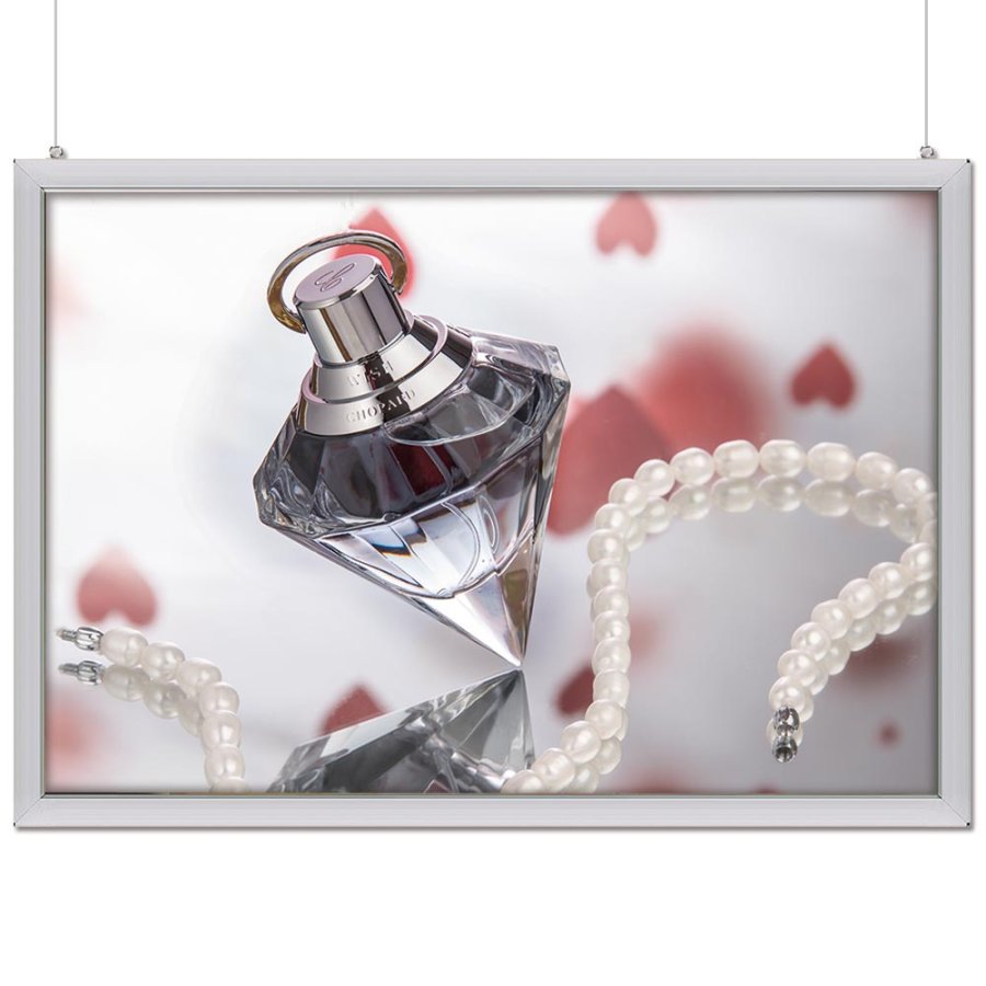 LED Slim Light Lux doppelseitig - 70 x 100 cm horizontal