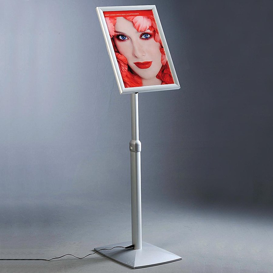 LED-Men&uuml;-Infostand - A3