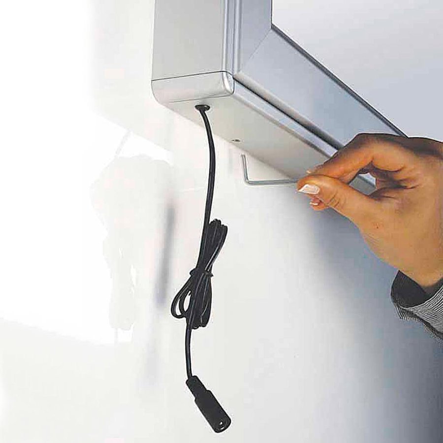 LED Menu Aush&auml;ngeschrank f&uuml;r 4xA4