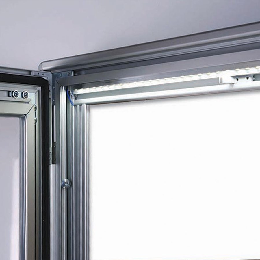 LED-Men&uuml;-Aush&auml;ngeschrank - 6xA4